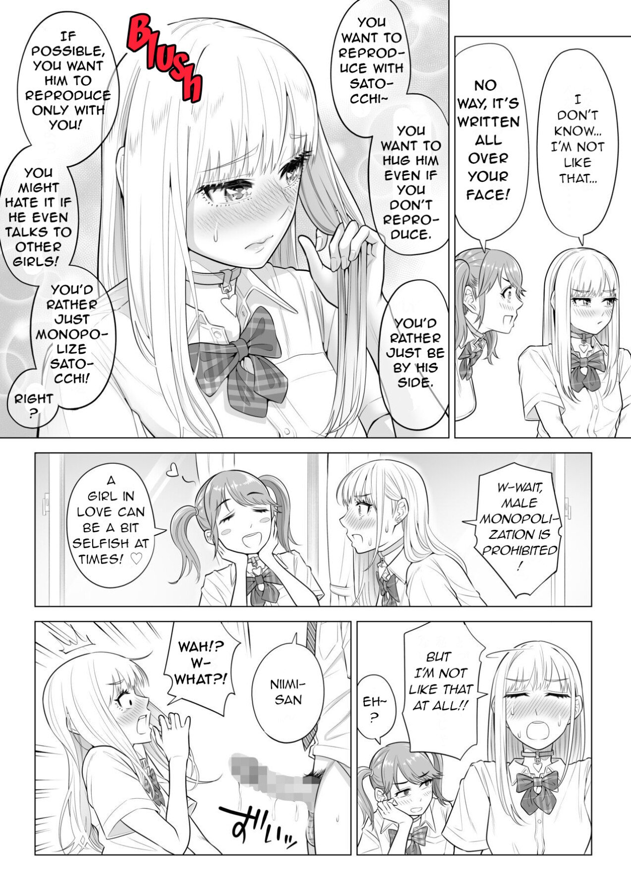 Hentai Manga Comic-In a World Where Men Are Scarce, Sperm Is a Precious Resource 2-Read-91